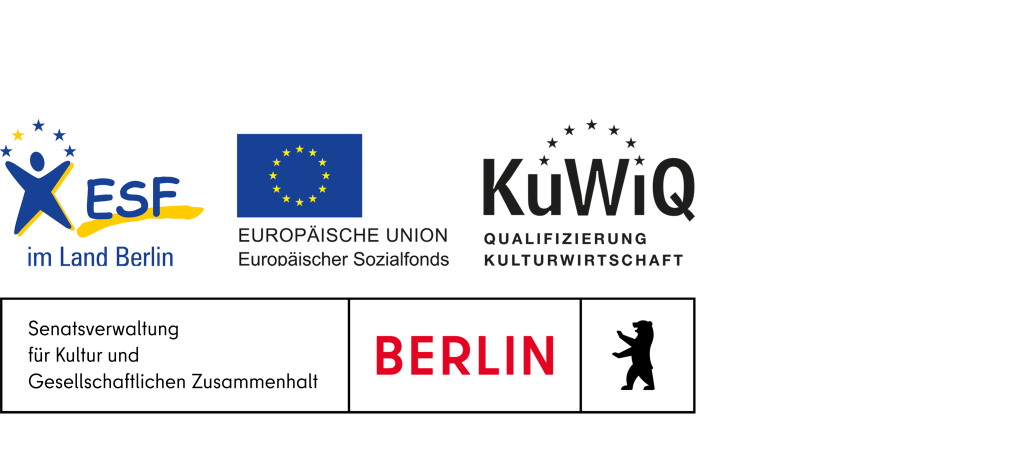 Logo ESF EU KuWiQ Senkult